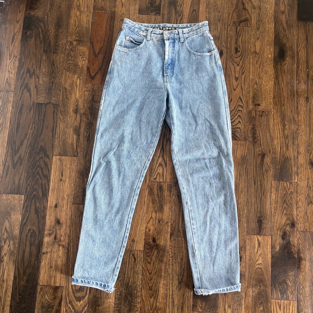 Get Used by Elie denim jeans straight leg high rise
